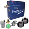 Steamspa Royal 12 KW Bath Generator with Auto Drain in Brushed Nickel RY1200BN-A